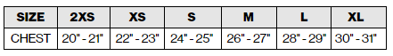 Size guide